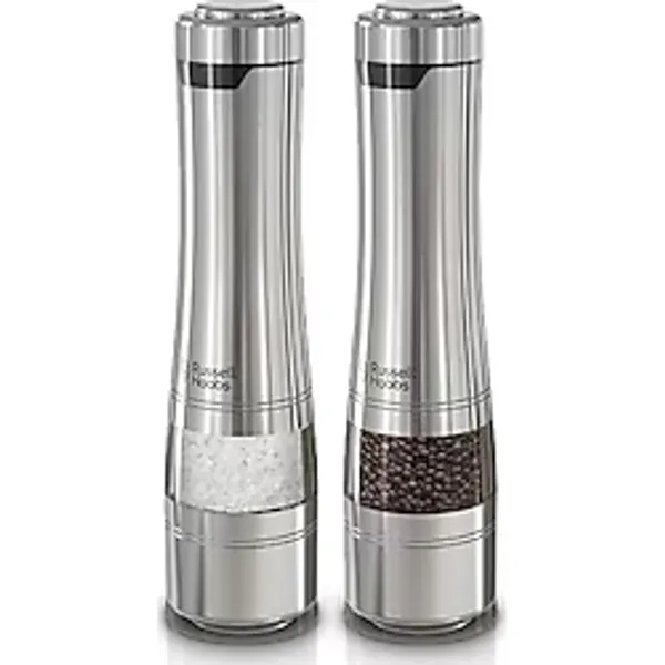 Russell Hobbs 23460-56 Classsics Gümüş Tuz & Karabiber Öğütücü 50 g x 2, Şık Tasarım ve Paslanmaz Çelik - 50 ml