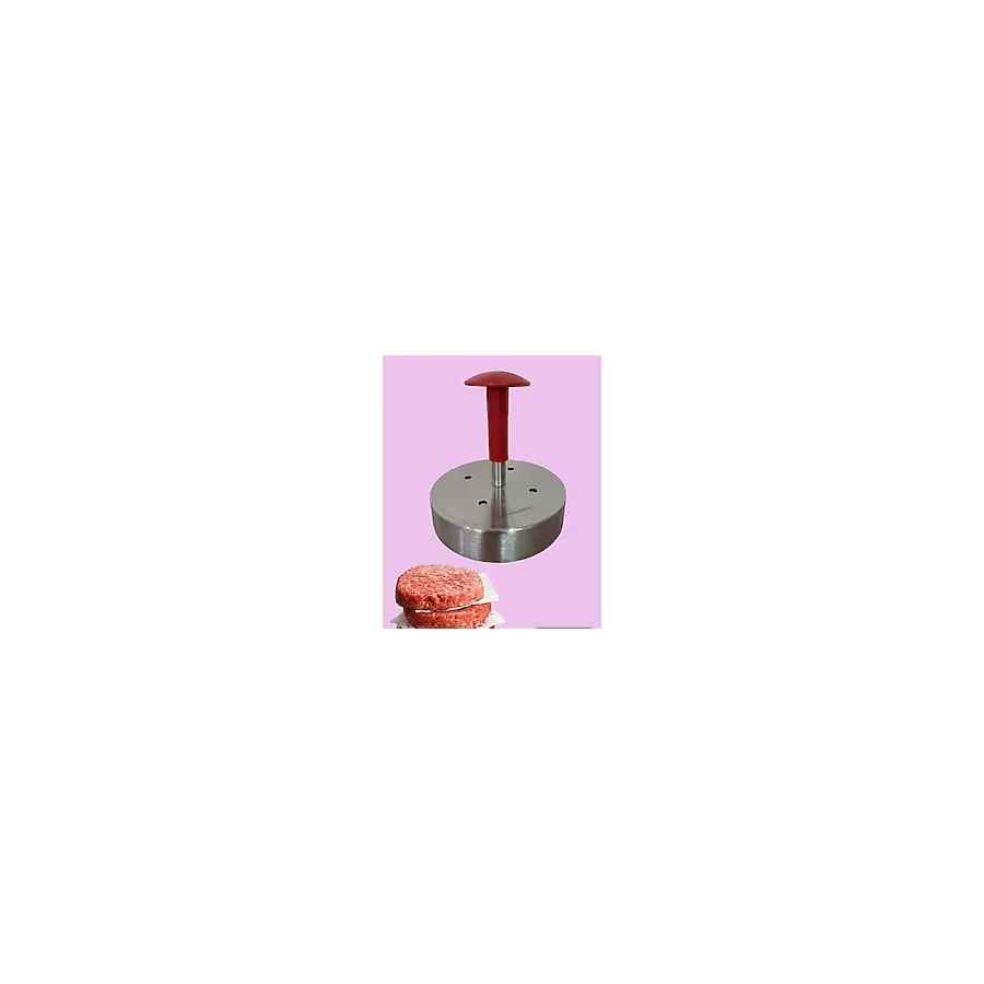 Russet 10 Cm Hamburger Presi Manuel Üstten Basmalı Köfte Kalıbı