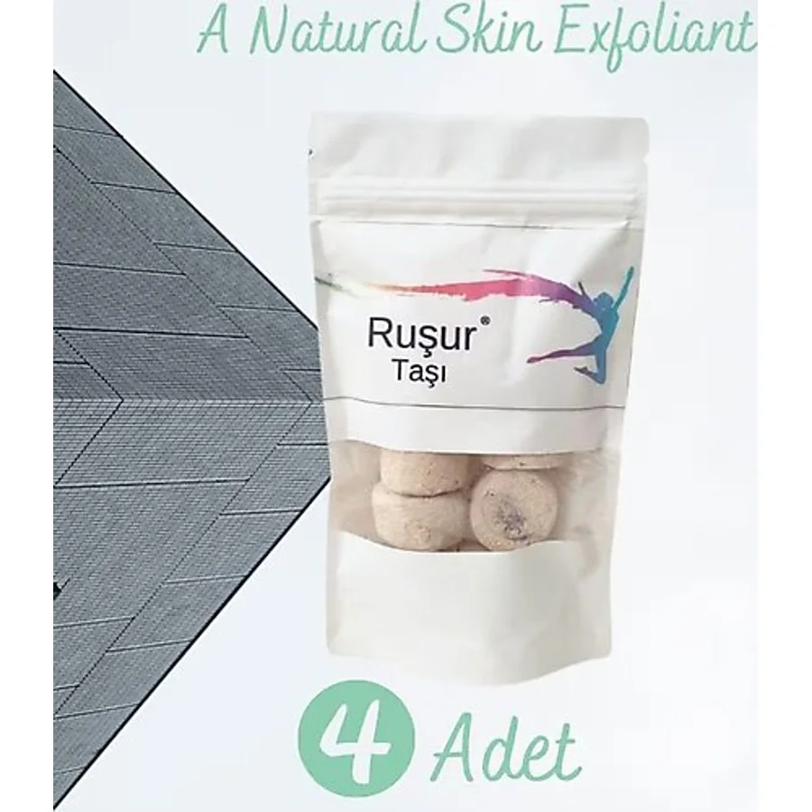 Ruşur Sefidab 4 Adet 1.kalite Ruşur (SEFİDAB)taşı