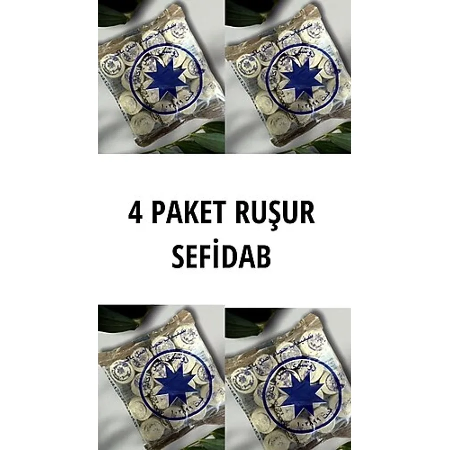 Ruşur Taşı 4 Paket 400 Gr Paketli Üts Kayıtlı 13 Ve 16 Adet Arası
