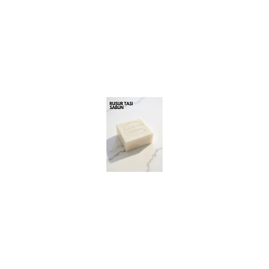 Ruşur Taşı Sabunu - Doğal Peeling Etkili Nemlendirici Beyazlatıcı ve Cilt Arındırıcı (110-120 gr)