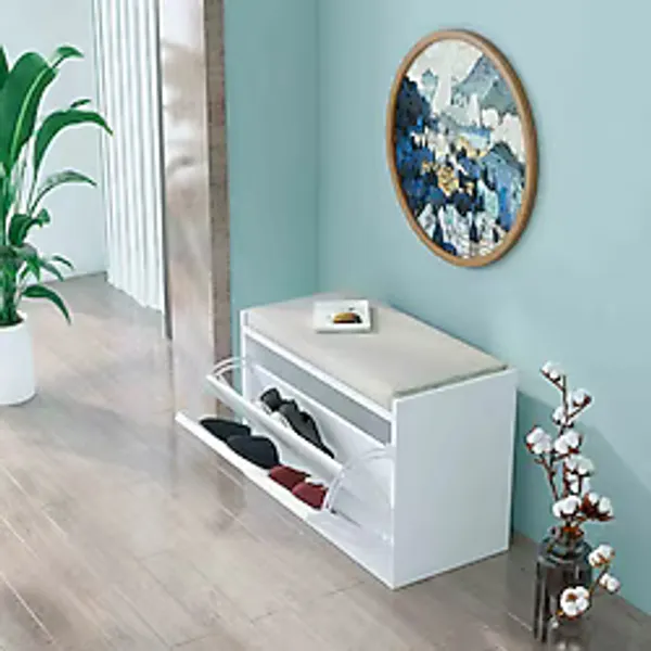 Ruumstore Minderli Düşer Kapaklı Ayakkabılık