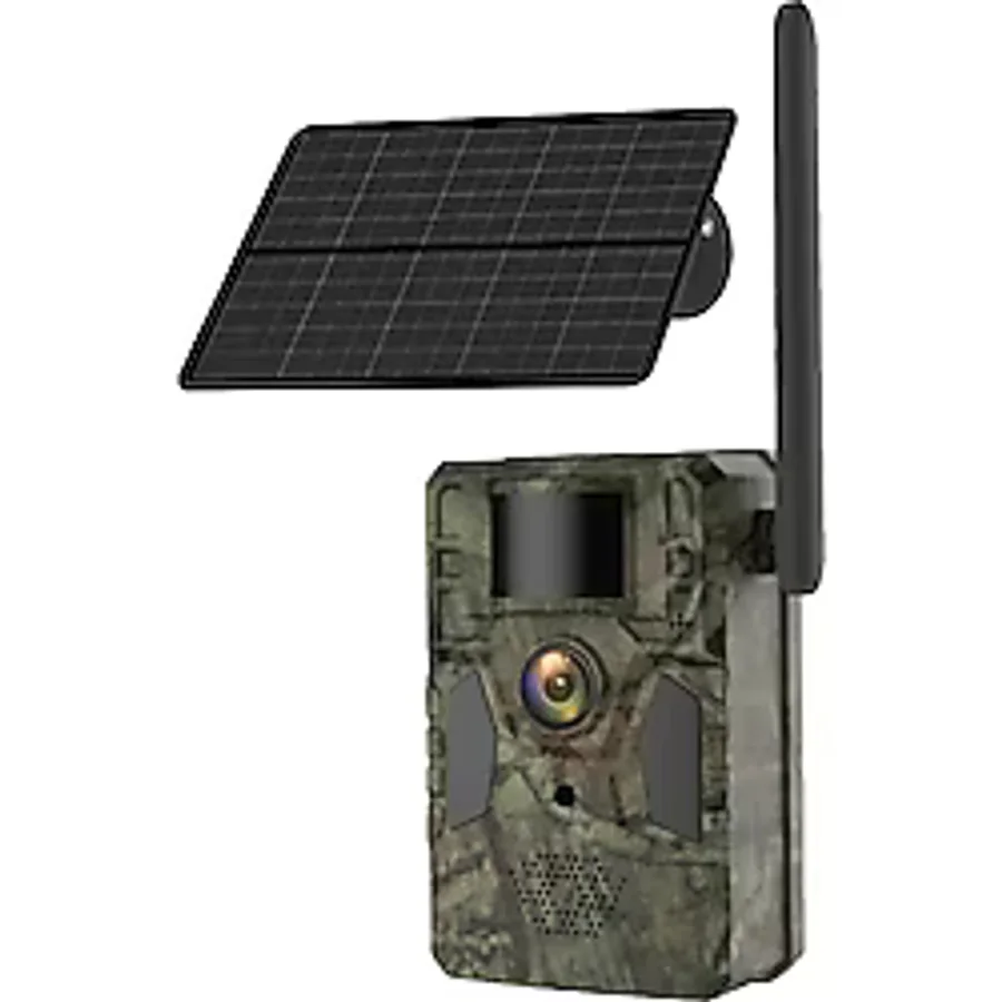 Rxr C22 4 Mp Full Hd 4 G Gprs Solar Sim Kart Destekli Ir Ip Fotokapan Kamera - Bej