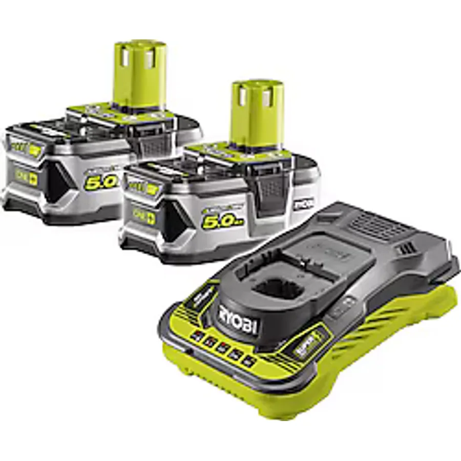 Ryobi RC18150-250 18 V 2x5 Ah Yedek Akü ve Şarj Cihazı