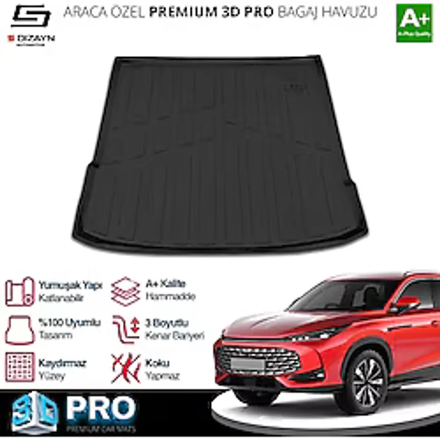 S-dizayn Mg Hs Turbo Hybrid 3d Pro Bagaj Havuzu 2024 Üzeri A+ Kalite
