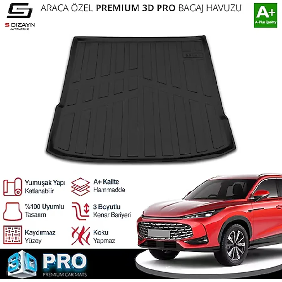 S-dizayn Mg Hs Turbo Hybrid 3d Pro Bagaj Havuzu 2024 Üzeri A+ Kalite
