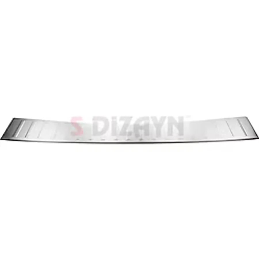 S-Dizayn Peugeot Rifter Krom Arka Tampon Eşiği 2019 ve Üzeri
