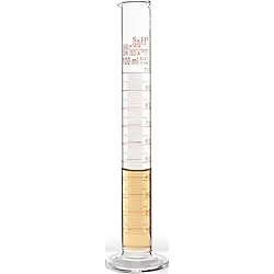 S&H Labware 100 ml Mezür - Şeffaf - Silindirik