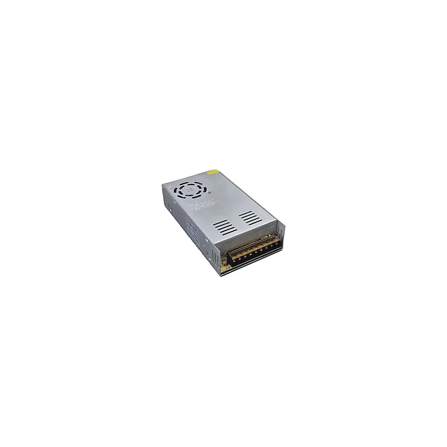 S-Line 12V 30A 360W Metal Kasa Fanlı Adaptör - Şerit Led ve Kamera Trafosu