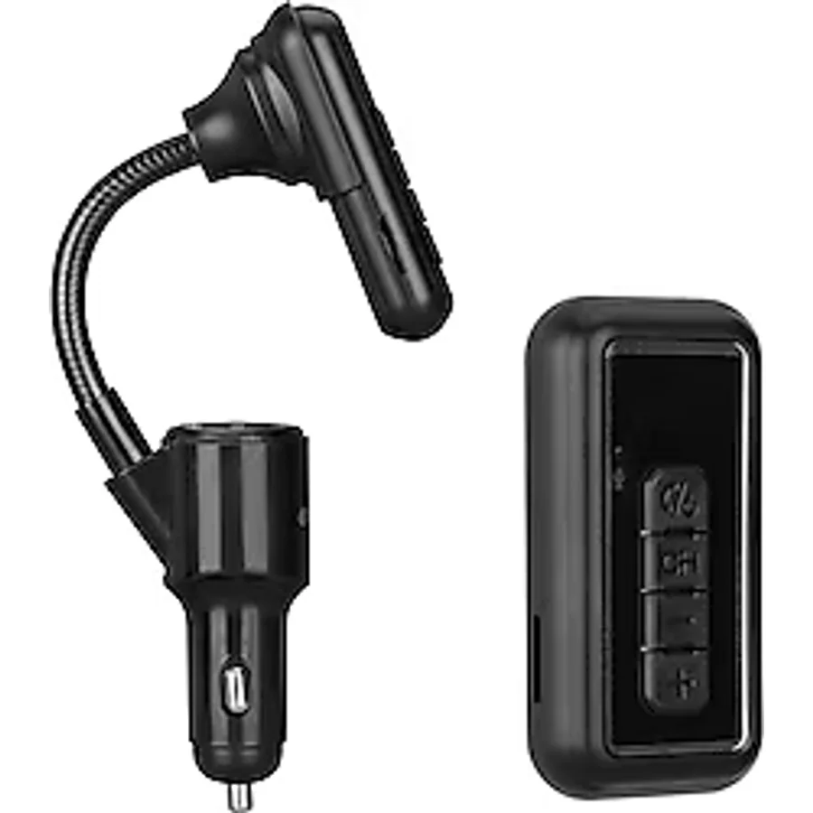 S-link SL-BT244 5 V 2.1 A Bluetooth FM Transmitter