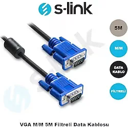 S-link SL-VGA19 5 m VGA Kablo