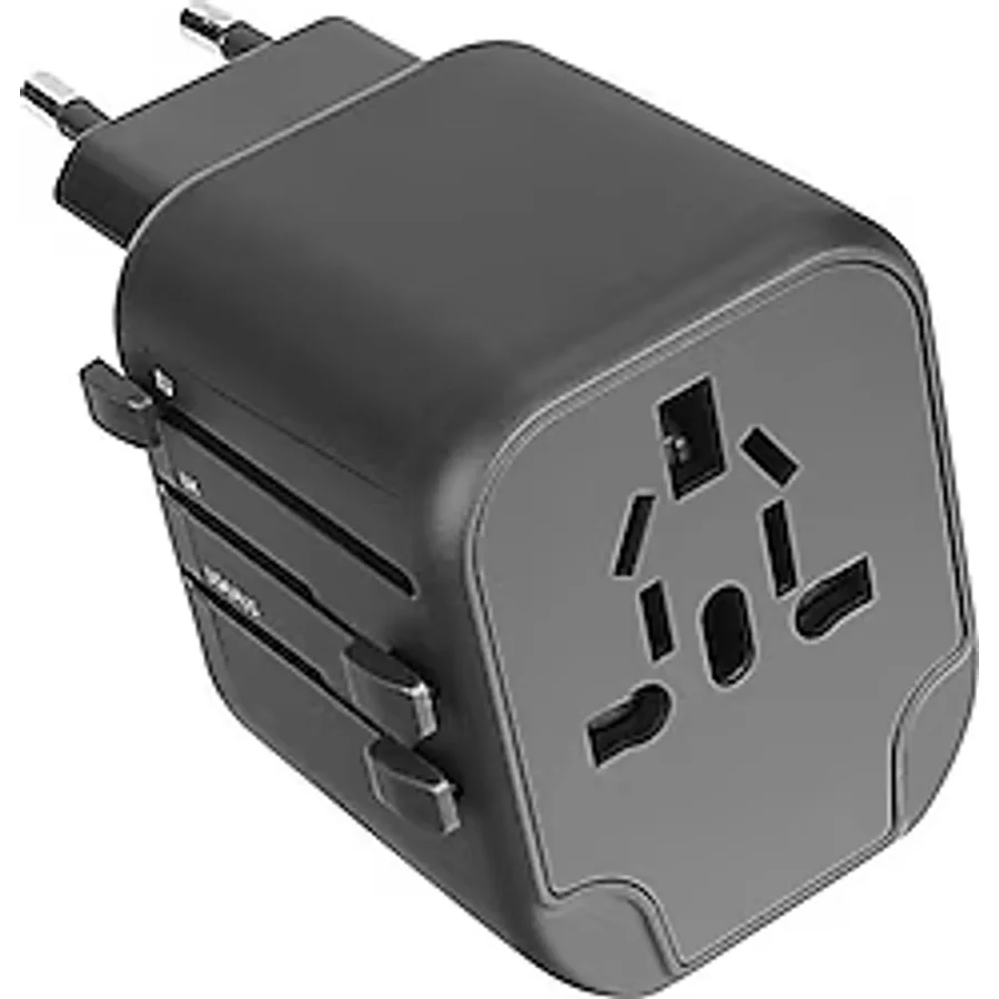 S-link SL-WL024 2-USB 2.4 A 100-240 V Universal Priz Dönüştürücü