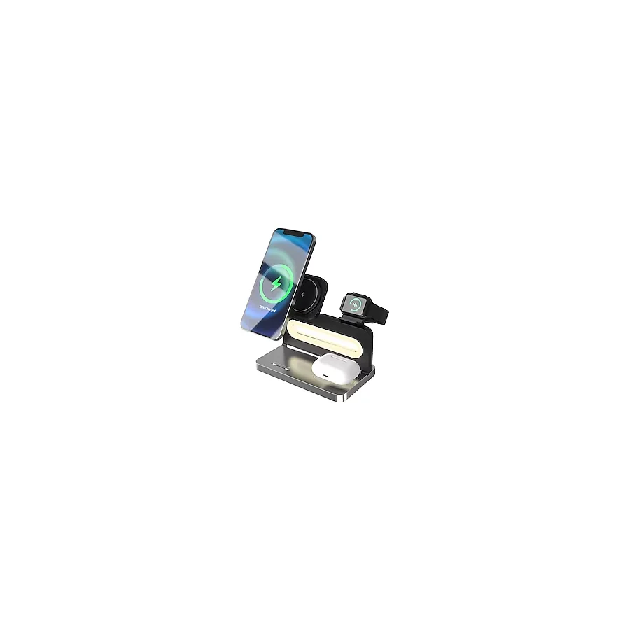 S-link SW-CWF120 3in1 MagSafe Kablosuz Şarj Aleti