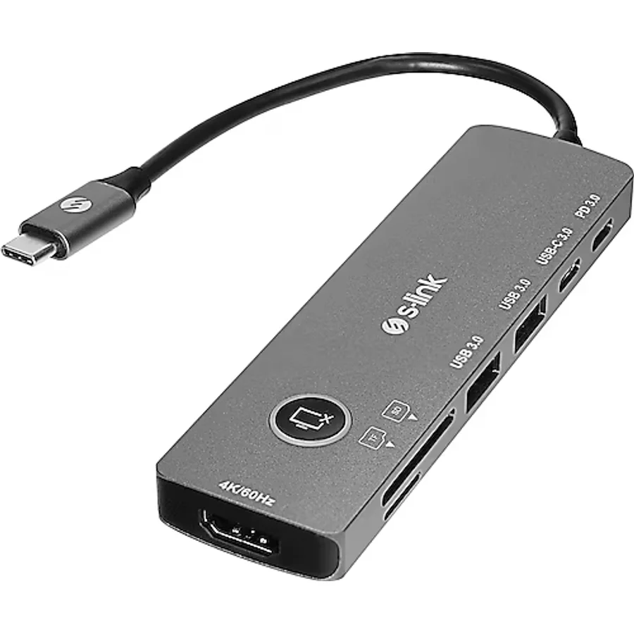 S-link SW-U707 Type-C Laptop Docking Station