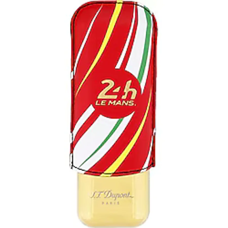 S.T. Dupont Le Mans 24H Deri Metal Puro Kılıfı Kırmızı 2li (60Ring)