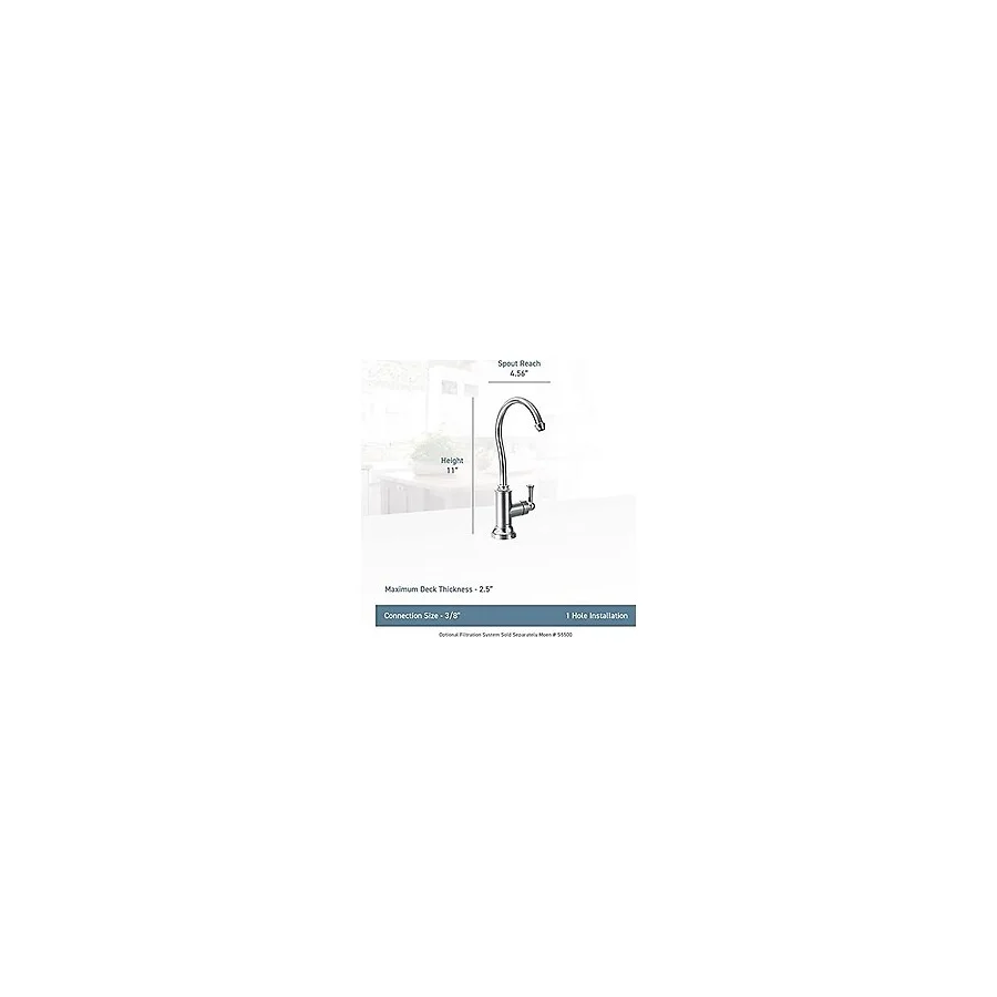 S5510ORB Sıp Geleneksel One-Handle Arc Içecek Musluk, Yağla Ovulmuş Bronz - Option-1