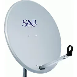 SAB 65cm Ofset Çanak Anten Antrasit