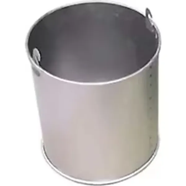 Saç Küçük Soba Kovası 30X26cm 0,60Mm Alttan Delikli