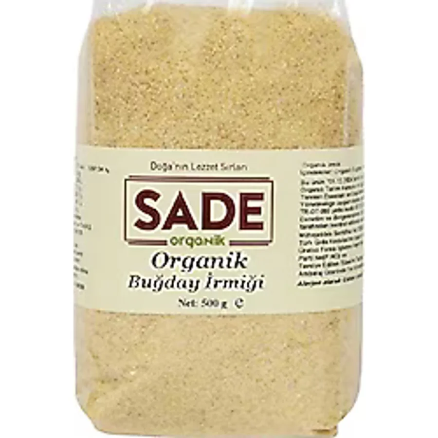 Sade Organik Buğday İrmiği 500 gr