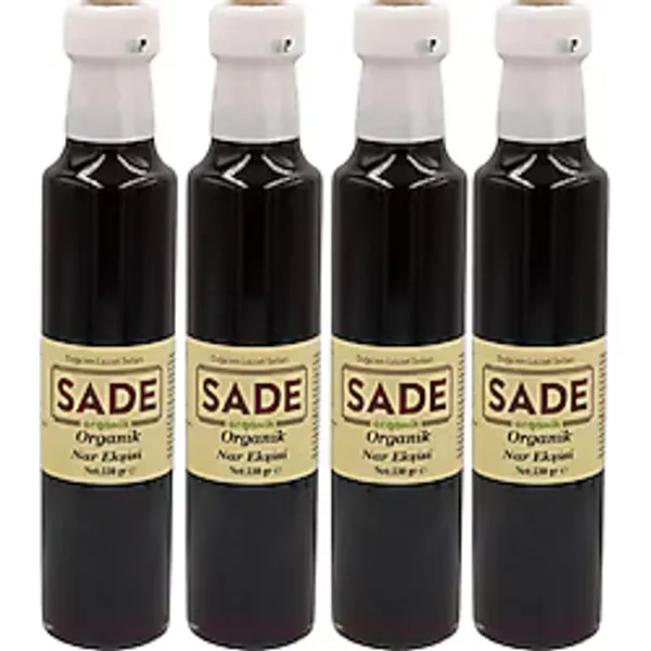 SADE ORGANİK NAR EKŞİSİ 330 GR 4 LÜ PAKET