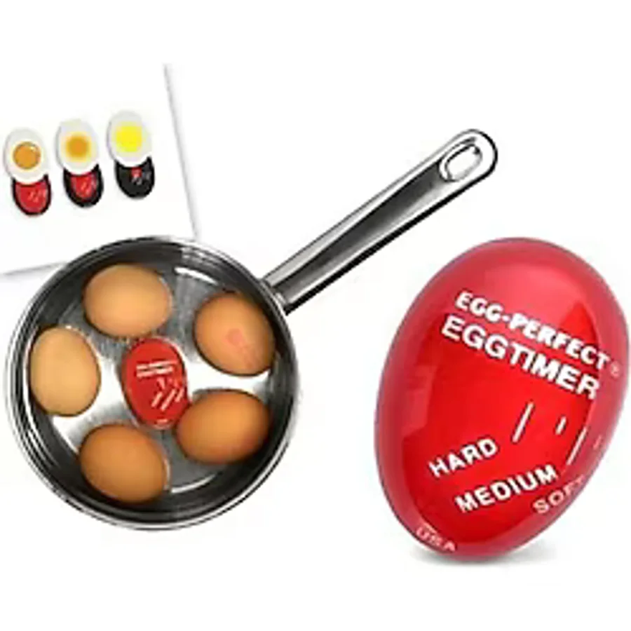 Sadık Ticaret Dublör Yumurta Zamanlayıcı Egg Timer Pişirme Haşlama Süresi Aparatı Zaman Ayarlama Göstergesi - 1 Adet