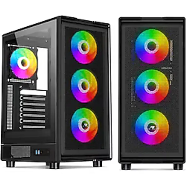 Şafak BilgisayarRTX 5060 8GB Intel Core i5-14400F 16GB DDR5 1TB M.2 NVMe SSD Masaüstü Gamer Gaming Oyuncu Toplama Hazır Sistem Oyun Bilgisayarı PC Windows 11 Pro