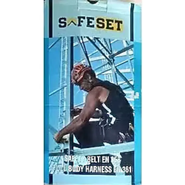 Safeset Emniyet Kemeri Paraşüt Tipi Bel Desteksiz