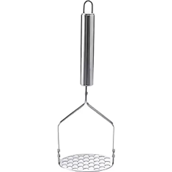 safestore Patates Ezeceği Püre Yapıcı Lüks Paslanmaz Metal Patates Ezici 26 Cm