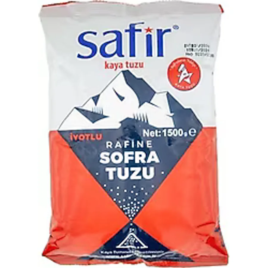 Safir 1500 gr Tuz