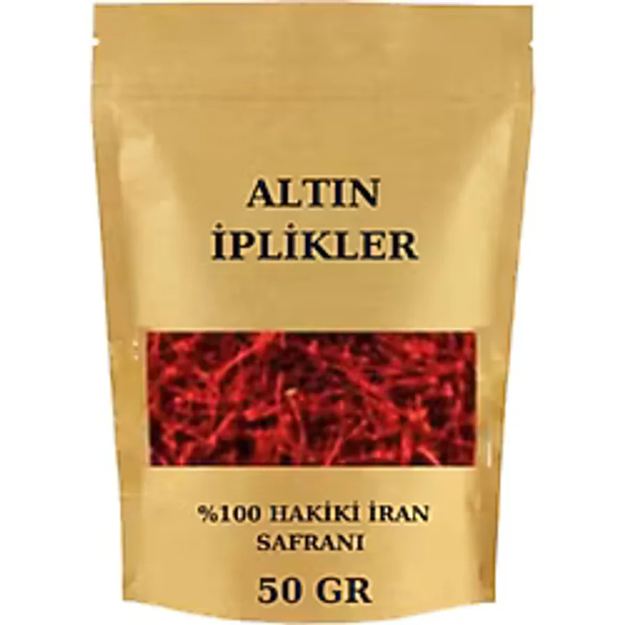 Safran Hakiki Iran Safranı Süper Negin 50 GR