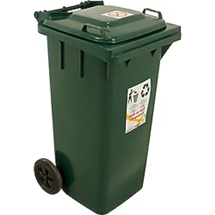 Sağlam Plastik Çöp ve Atık Konteyneri 240 Lt Tekerlekli Eko