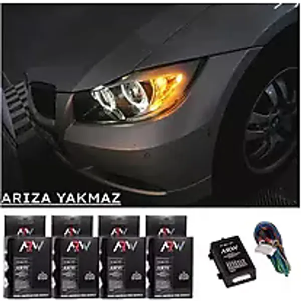 Şahinler Oto Peugeot 207 Uyumlu Arw Ayarlı Amerikan Park Modülü Sarı