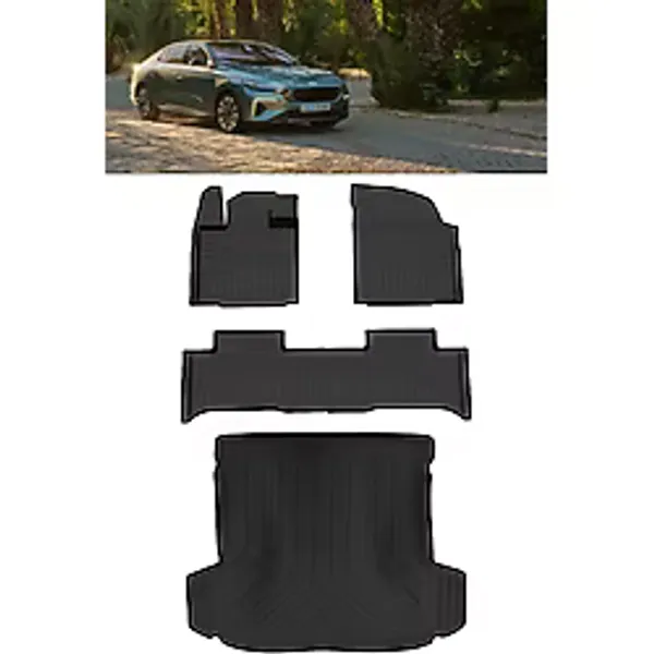Sahler Premıum Togg 10F 4.5D Paspas Rizline 3D Bagaj Havuzu Set