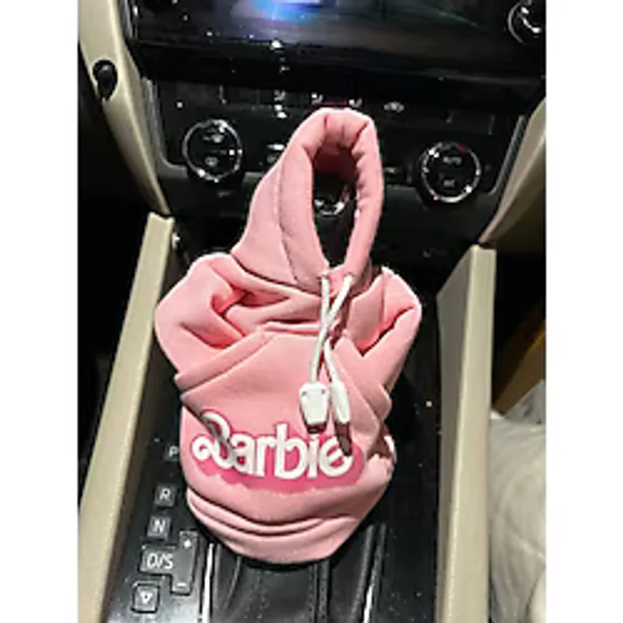 sahmeran oto aksesuar barbie pembe Hoodie - Araç Vites Kıyafeti - Vites Poları - Her Araca Uyumlu Vites Hoodie