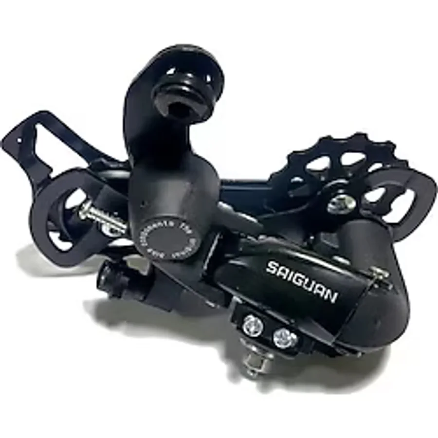 Saiguan Shimanotx-35 Muadili 7/8 Braketsiz Bisiklet Arka Aktarıcı Braketsiz Siyah