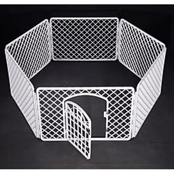 Saka Plastik Köpek Çiti 6 Panel 90 cm x 60 cm 5,4 M2 Alan