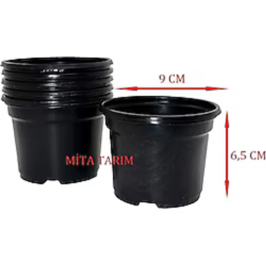 Saksı, 250 Adet, Üretim Saksısı, Vakum Saksı, Thermoform Saksı kahve