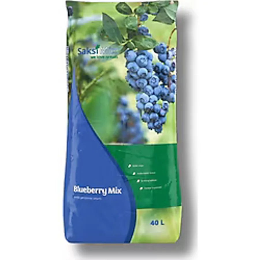 Saksı Mix 40 L Blueberry Mix Asidik Bitki Yetiştirme Ortamı Maviyemiş Torfu