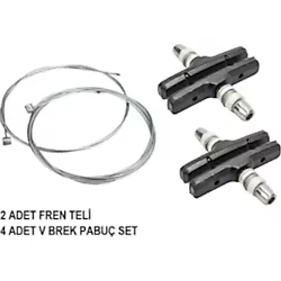 Salcano Bisiklet Fren Teli & Pabuç Seti Takımı