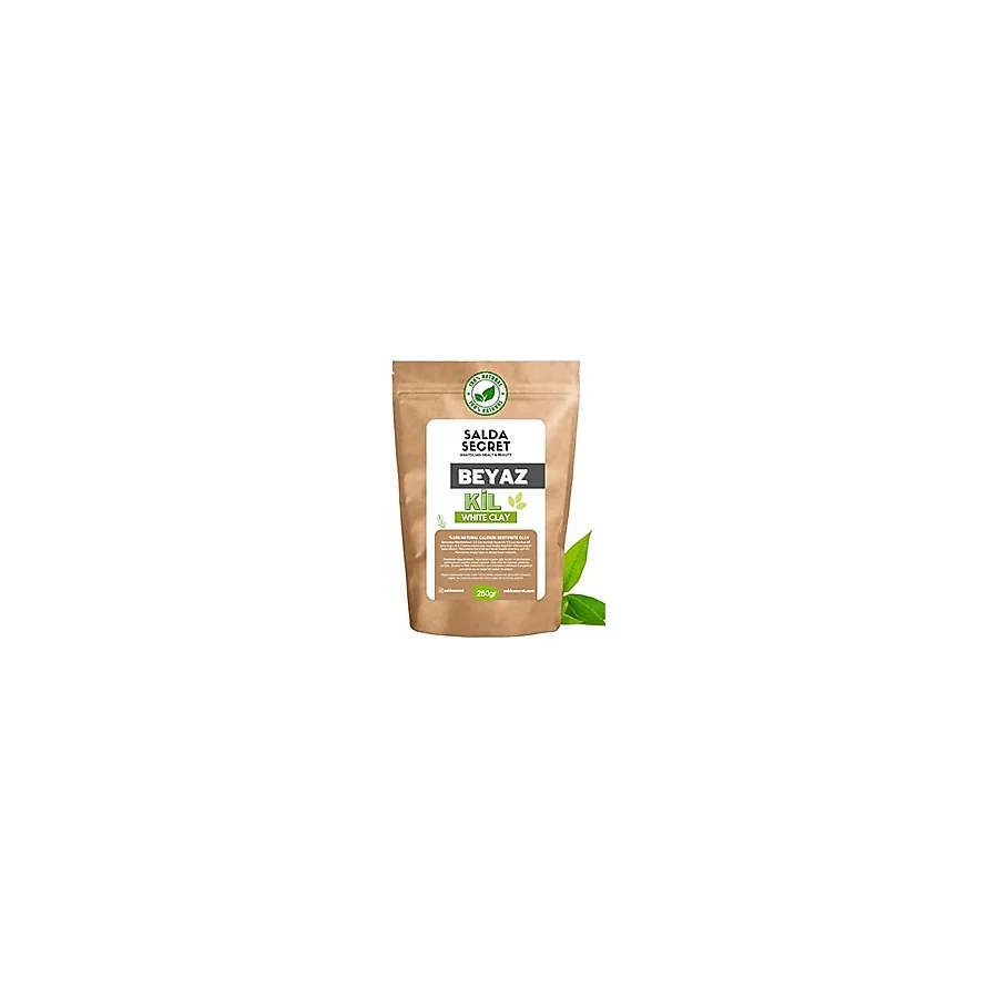 Salda Secret Beyaz Kil Doğal Yüz Maskesi 250 gr Toz - Kil Maskesi - Indian Healing Clay