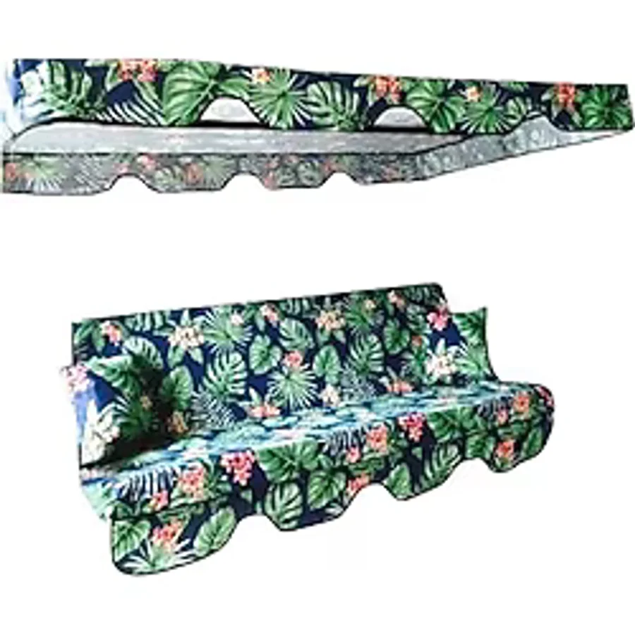SALINCAK LÜKS KILIF SETİ MİNDERİ GÖLGELİKLİ YAPRAK DESENLİ 130x45 2 KİŞİLİK