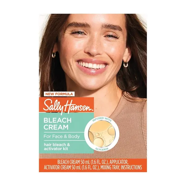Sally Hansen Bleach Cream Yüz Ve Vücut İçin Tüy Sarartıcı Krem 50Ml