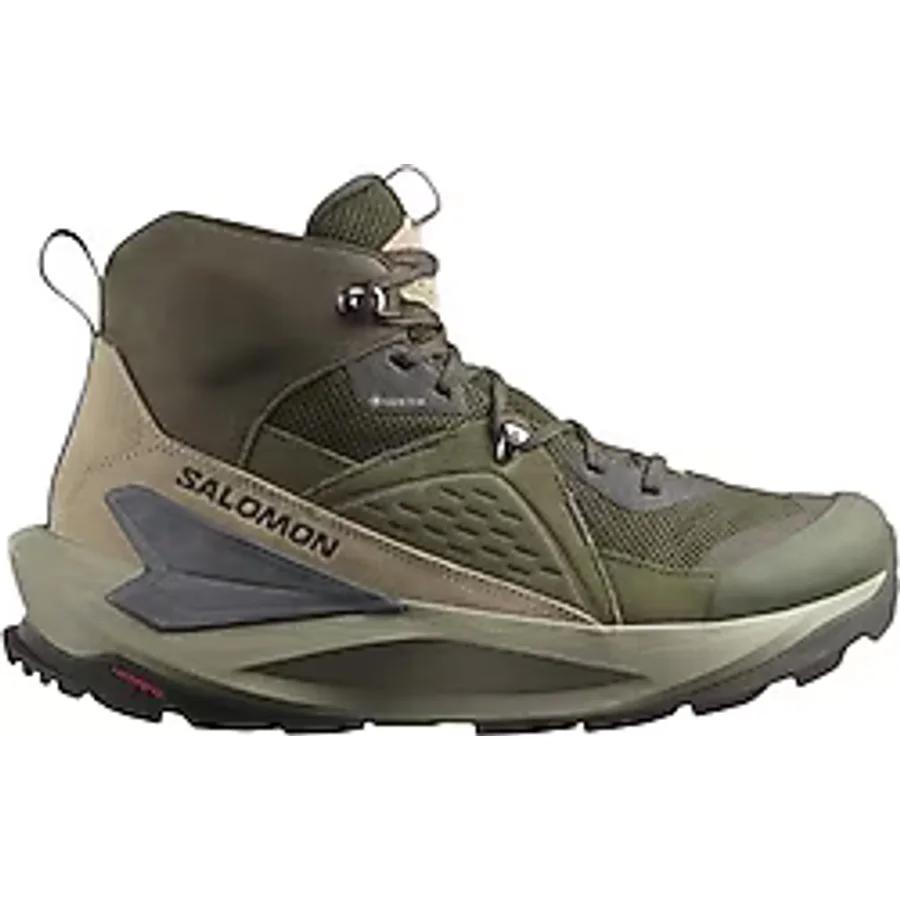 Salomon Elixir Mid Gore-Tex L47697800 Yeşil Erkek Outdoor Bot
