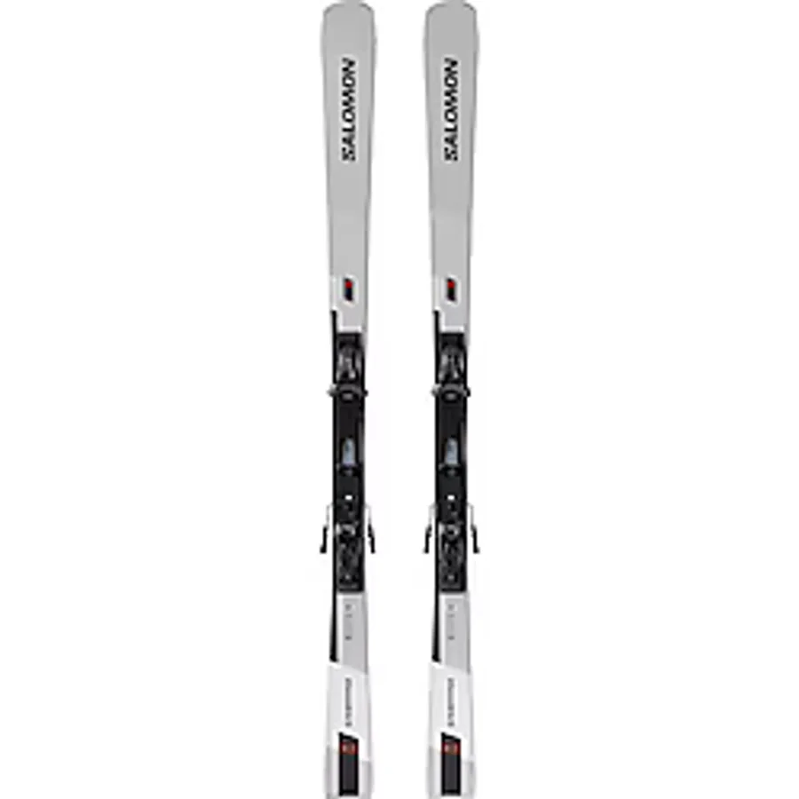 Salomon S/max 12 Erkek Kayak + BAĞLAMASI-L47599100 - 160 cm - Gümüş - Siyah