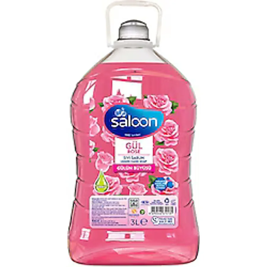Saloon Gül Sıvı Sabun 3 lt