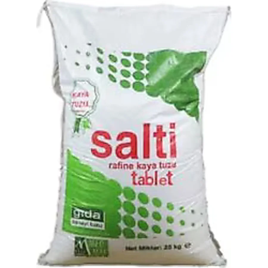 Salti 25 kg Tablet İyotsuz Rafine Arıtma Tuzu