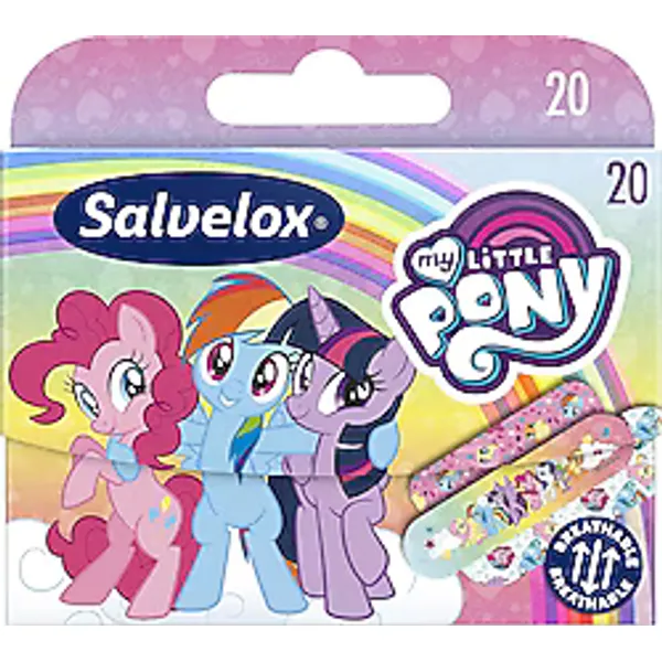 Salvelox My Little Pony Figürlü Yara Bandı 20'li