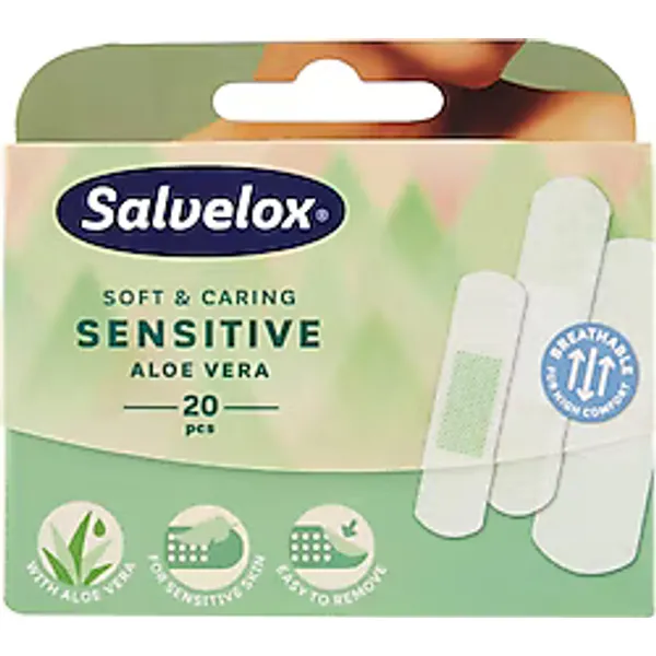 Salvelox Sensitive Hassas Aloe Vera Yara Bandı 20'li