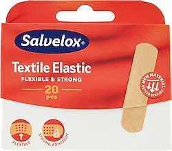 Salvelox Textile Elastic Tekstil Elastik Yara Bandı 20'li