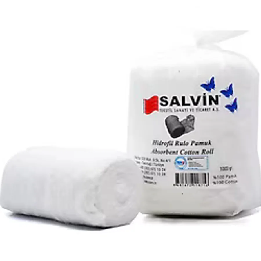Salvin Hidrofil Rulo Pamuk 1 kg 1000 gr